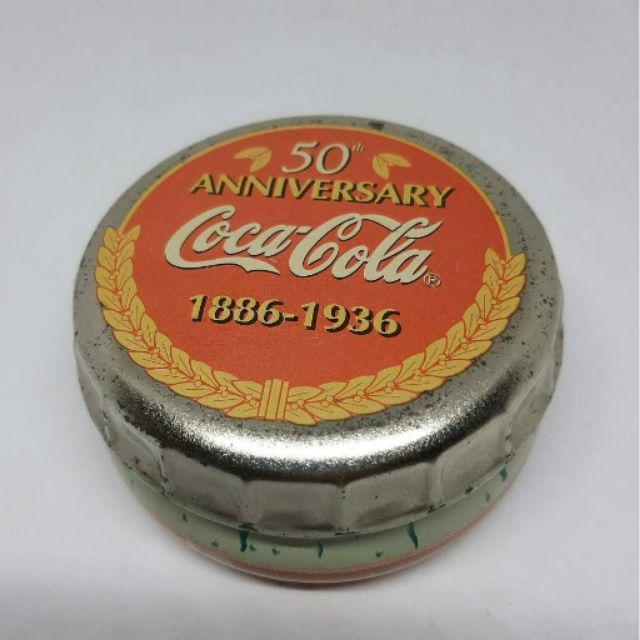 กล่องสังกะสีวินเทจครบรอบ 50 ปี Coca-Cola