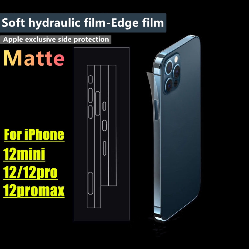 ฟิล์มไฮโดรเจลนิ่ม ป้องกันรอยขีดข่วน ผิวด้าน สําหรับ Apple iPhone14 Plus iPhone13 iPhone12 iPhone 14 13 12 Pro Max mini iPhone 14Pro Max i12 i13 i14 Pro Max mini