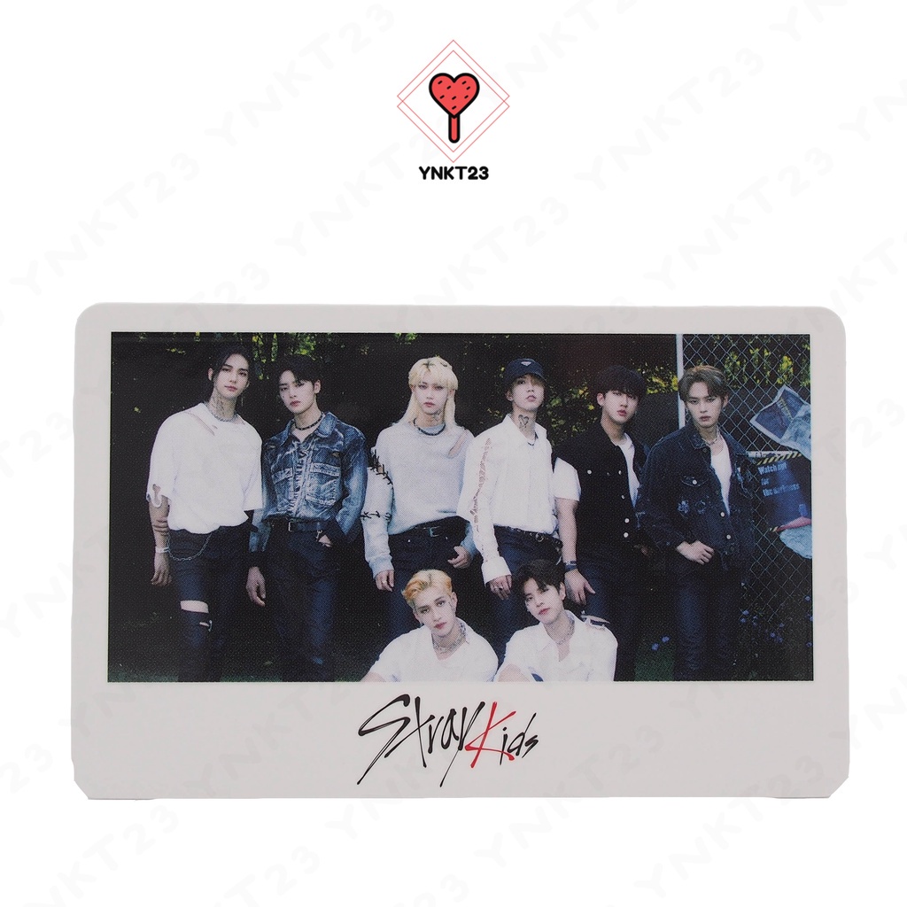 ♡︎พร้อมส่ง♡︎ Stray Kids Japan Scars Polaroid Photocard All Members การ์ด สการ์ ญี่ปุ่น สเตรย์คิดส์ ส