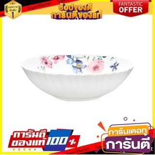 ชามแก้วโอปอล 7 นิ้ว KECH CARNATION อุปกรณ์ใส่อาหาร OPAL GLASS BOWL KECH CARNATION 7IN