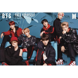 โปสเตอร์ รูปถ่าย บอยแบนด์ เกาหลี BTS 방탄소년단 Face Yourself POSTER 24"x35" Inch Korea Boy Band K-pop Hip Hop R&amp;B V2