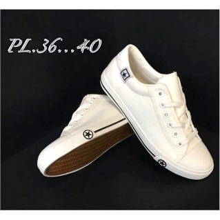 🚨รองเท้าผ้าใบแฟชั่นหุ้มข้อ พร้อมส่ง! G8955