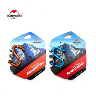 Naturehike S Shape Carabiner 6CM คาราบิเนอร์ แขวนอุปกรณ์ NH15A003-H