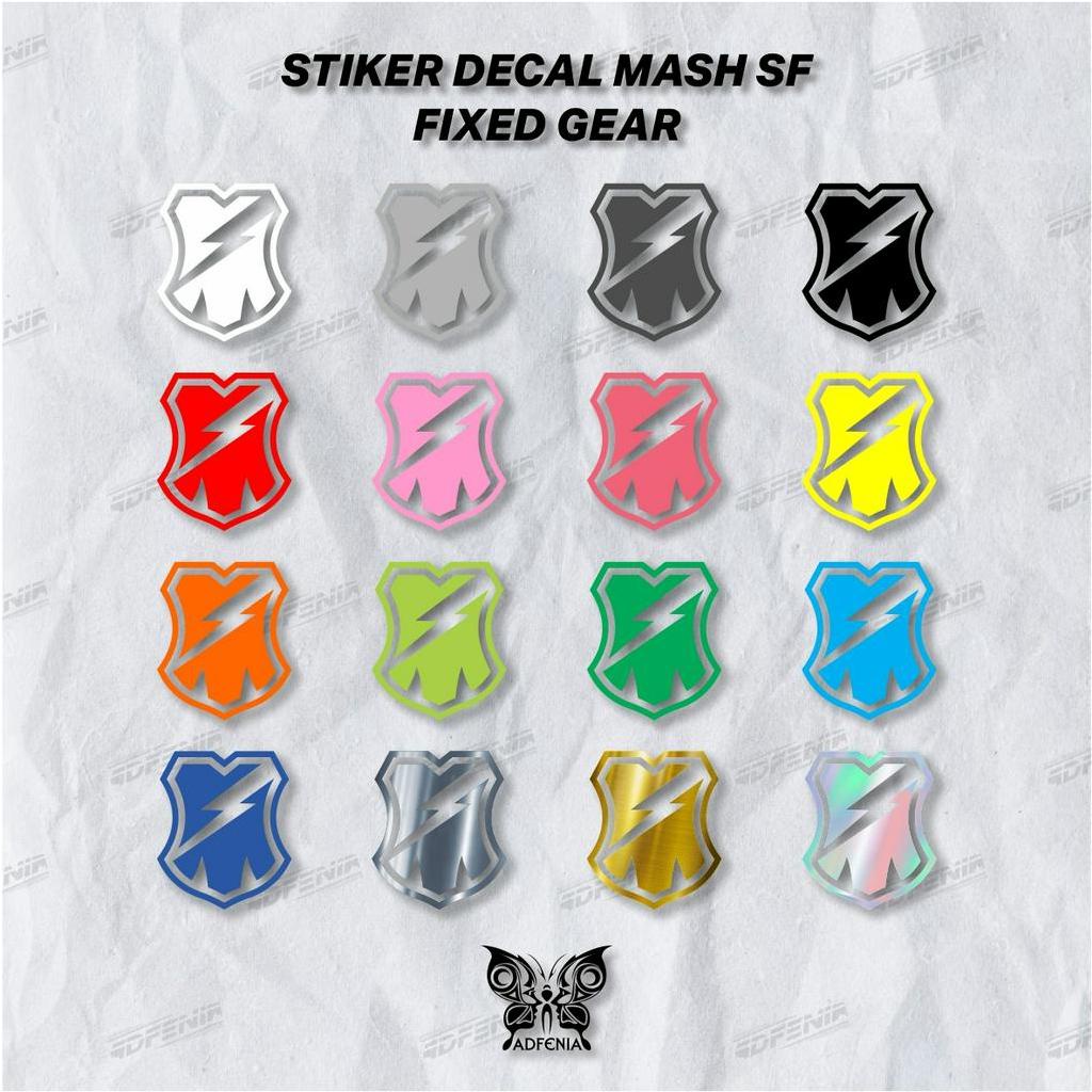 Cinelli Mash Logo FIxed Gear Decal Sticker