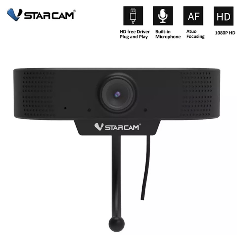 ใหม่แท้100% Vstarcam CU1 เว็บแคม Full HD 1080P IP กล้อง HD USB กล้องสำหรับแล็ปท็อป