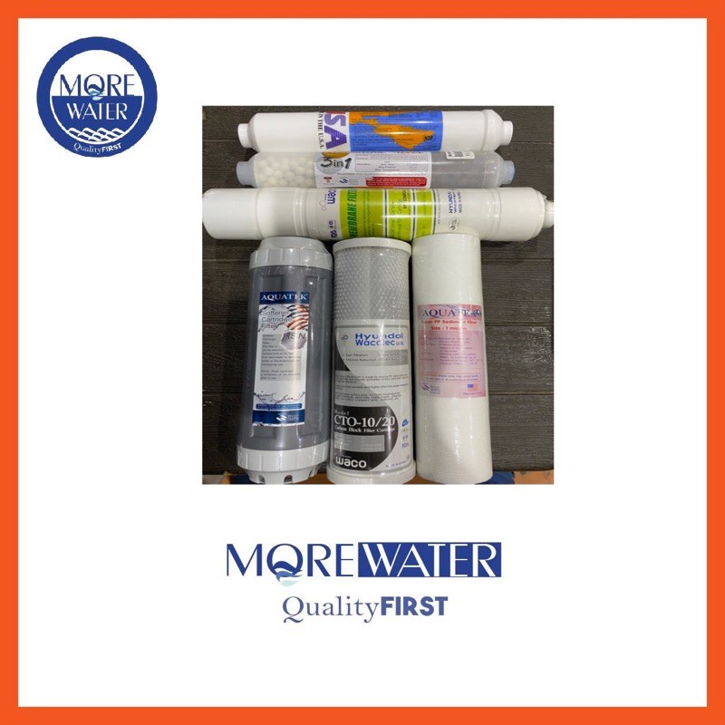 ชุดไส้กรอง Premium UF & Alkaline 6 Stage
