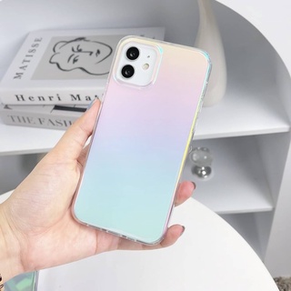 พร้อมส่งในไทย🚀 Case เคส เคสมือถือ เคสโทรศัพท์ เคสนิ่ม เคสเล่นแสง S4 hologram โฮโลแกรมใสหลังแข็ง เคสใส เคสโฮโลแกรม