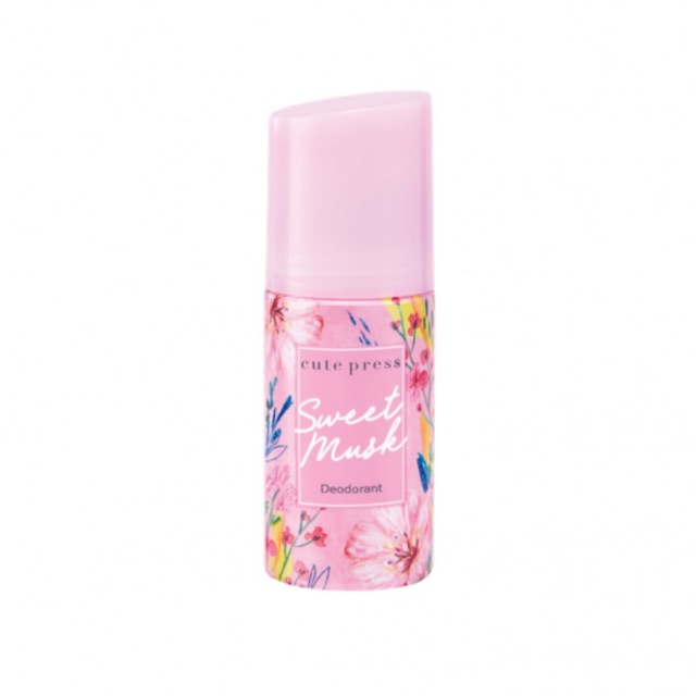 Cutepress คิวท์เพรส สวีทมัสค์ โรลออน 60ml