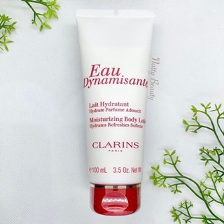 🔥ของแท้ 💯%🔥ฉลากไทย 100ml.ผลิต1-11/63 โลชั่นกระชับผิวกาย Clarins Eau Dynamisante Body Lotion