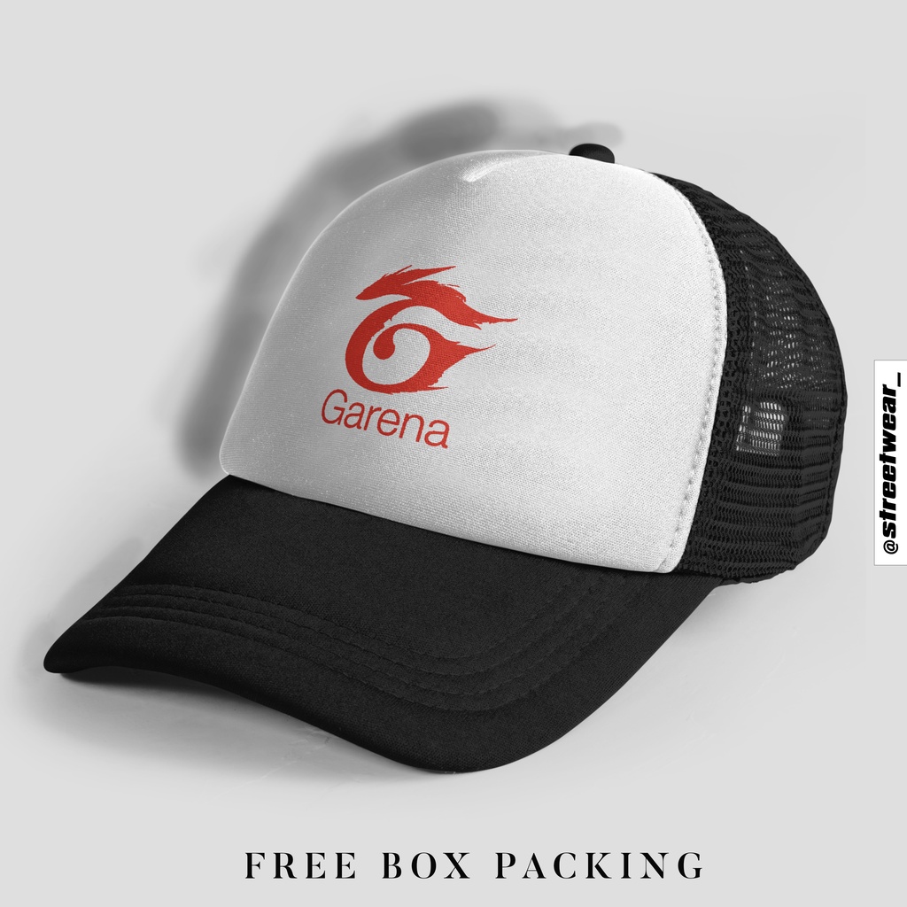 Garena TRUCKER CAP / SNAPBACK CAP ADJUSTABLE STRAP