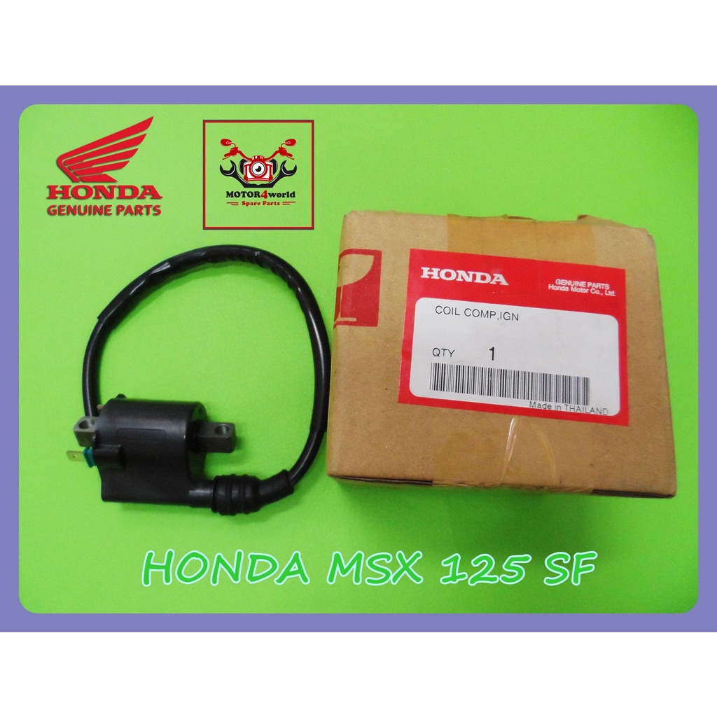 SPARK PLUG COIL "GENUINE PARTS" Fit For HONDA MSX125SF //  คอยล์หัวเทียน ของแท้