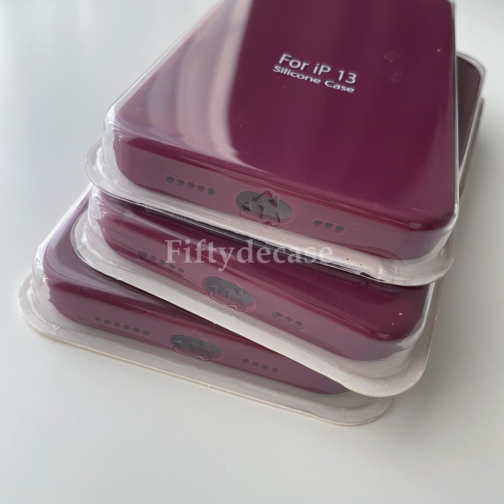 เคสกำมะหยี่ รุ่น 7-16promax เคสซิลิโคนสีพื้น ไม่มีโลโก้ (สีไวน์) พร้อมส่ง !!! ราคา ถูกที่สุด ดีลบีเคเค แกลเลอรีภาพที่ 4