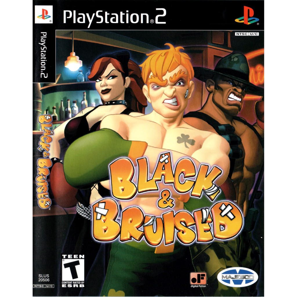 แผ่นเกมส์ Black & Bruised PS2 Playstation2 คุณภาพสูง ราคาถูก