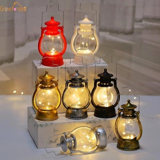 Retro Classic Kerosene Oil Lamp Handheld Lantern LED Portable Tent Night Lighting Emergency Outdoor Lighting Camping Equipment