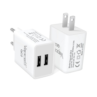 Vapcell QC2 Adapter 10W หัวชาร์จแบบชาร์จไว รองรับ Quick Charge 2.0