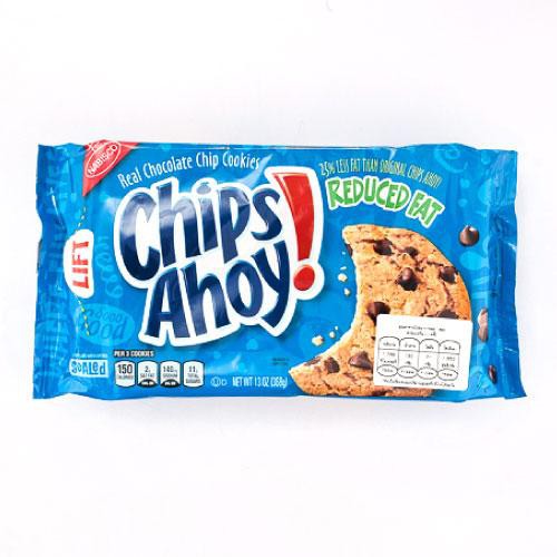 Nabisco Chips Ahoy Reduced Fat Cookies 369g คุกกี้ลดไขมัน 369 กรัม