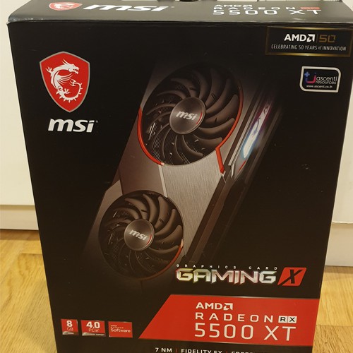 MSI Radeon RX 5500 XT 8G