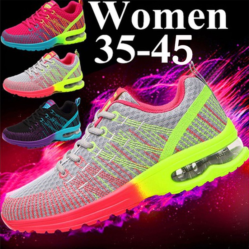 Women39s Casual Fashion Ladies Air Cushion Lightweight Training Shoes ...