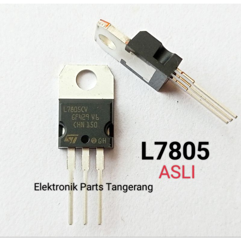 L7805cv ทรานซิสเตอร์ดั้งเดิม L7805 ต้นฉบับ IC REGULATOR L7805 TO-220 IC VOLTAGE REGULATOR L7805