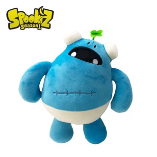 30cm Korean Anime Plush Toys Spookiz Monster Academy Doll Plushies Cartoon Stuffed Animal Surrounding Game Childrens Gifts