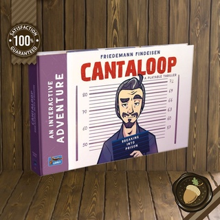 Cantaloop: Breaking into Prison บอร์ดเกม คู่มือภาษาอังกฤษ