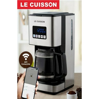 LE CUISSON เครื่องชงกาแฟ อัจฉริยะรองรับการเชื่อมต่อ WiFi: ดำ เครื่องชงกาแฟ