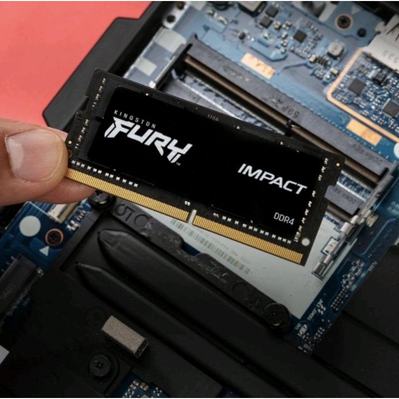 🔥Kinston HyperX Fan Ram ddr4, (PC4-23100)😃,8GB(8GB×1).bus2666Mhz สำหรับnotebook👉ของมือสอง ยังไม่ได้ใ