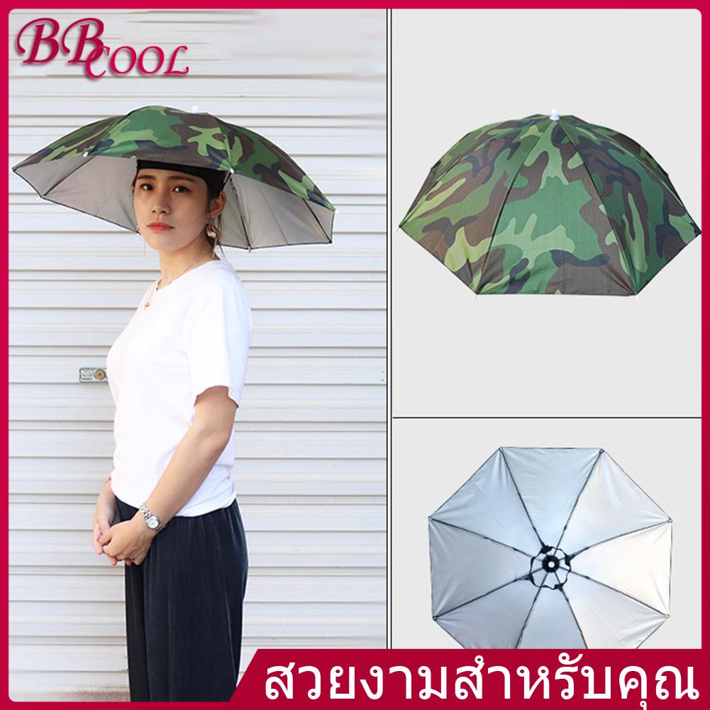 Yotome หมวกตกปลากลางแจ้งแบบพกพาป้องกันฝนป้องกันแดด Unisex #8
