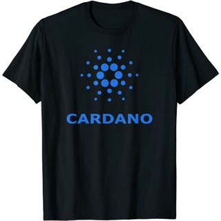 เสื้อคู่ - เสื้อยืดผู้ชายเทรนด์ร้อนCardanoAdaสกุลเงินดิจิตอลเข้ารหัสBlockchainถือเพื่อดวงจันทร์Adas