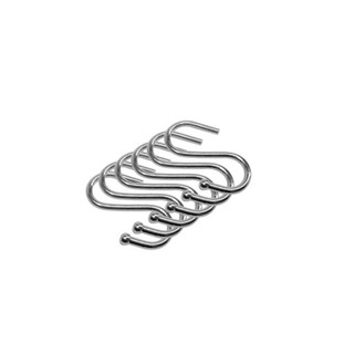 ชุดตะขอแขวนสแตนเลสทรง S EKONO 6 ตัวSTAINLESS STEEL S HOOK EKONO 6PCS