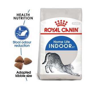 Royal Canin Indoor 27 รอยัลคานิน อาหารแมวโตเลี้ยงในบ้าน 2 KG