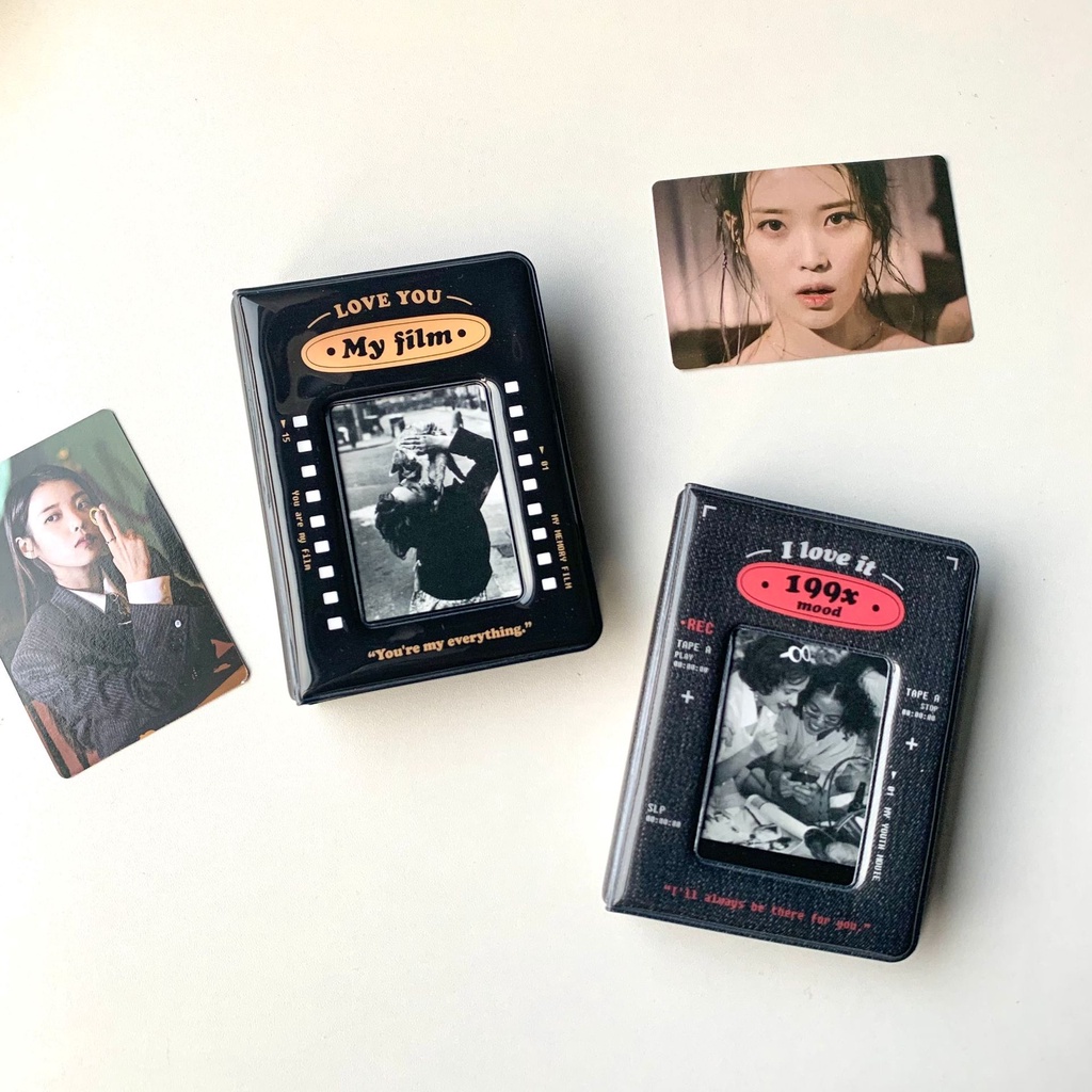 Ins อัลบั้มรูปโพลารอยด์ ลายดอกกุหลาบ ขนาดเล็ก 10 ซม. สําหรับเก็บโฟโต้การ์ด