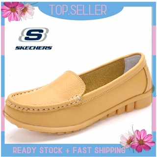 [พร้อมส่ง] *Skechers__go Walk Arch Fit รองเท้าแตะโลฟเฟอร์ ส้นแบน แบบสวม สําหรับผู้หญิง ผู้ชาย