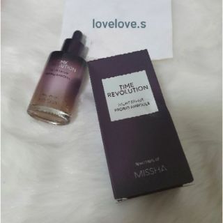 Missha time revolution serum 50ml. เซรั่มมิชชาแฝด estee anr