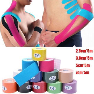 ผ้าพันแผลยืดหยุ่น 10 ซม. X 5 ม. - Kinesio tape Orthopedics Physiotherapy kinesiology tape