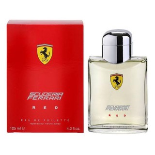 Ferrari scuderia red edt 125ml กล่องซีล ของแท้ 100%