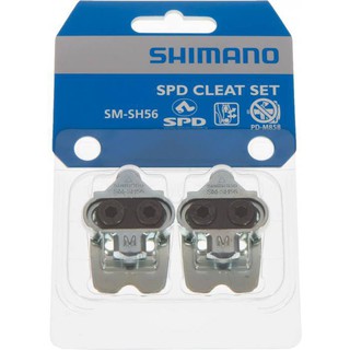 คลีท SHIMANO รุ่น SM-SH56 แผ่นรองเท้า (ชุด) // สำหรับแป้นเหยียบจักรยาน Shimano SPD