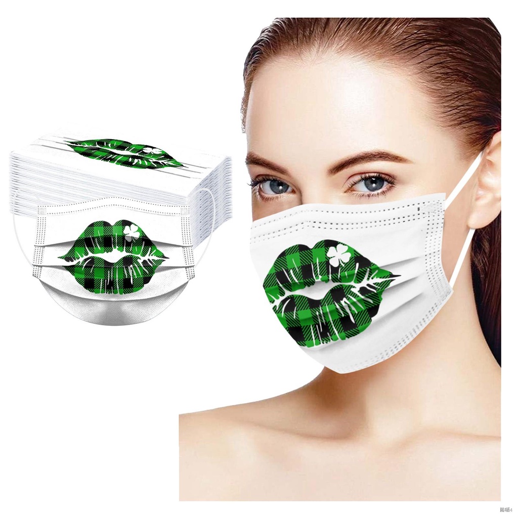 50pcs Disposable Face Masks Adult Mascarillas Halloween cosplay Mask