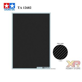 [Tamiya] Twill Weave /Extra Fine Carbon Pattern Decal (TA 12682)