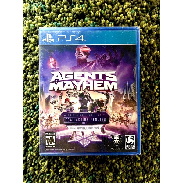 แผ่นเกม ps4 / Agents Mayhem