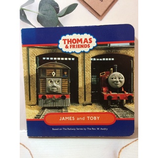 James and Toby .(Board book )