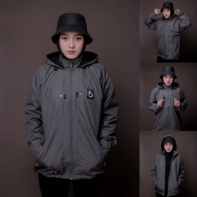 เสื้อแจ็คเก็ต TASLAN PARKA ELASTIC