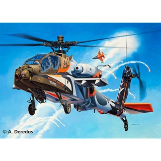 พลาสติก โมเดล ประกอบ REVELL สเกล 1/48 AH-64D Longbow Apache "100 Years Military Aviation" (04896)