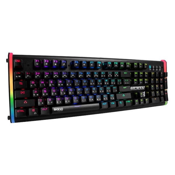 SIGNO E-Sport RGB Mechanical Gaming Keyboard รุ่น EMPERRO KB-770 (เกมส์มิ่ง คีย์บอร์ด)