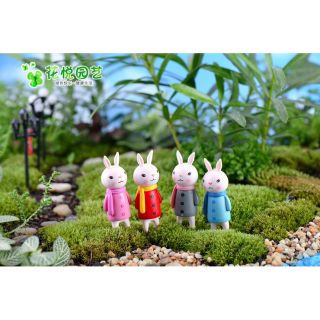 [MC411] ตุ๊กตุ่นจิ๋ว กระต่าย 4 สี 🐇 (1 ตัว ราคา 15 บาท)