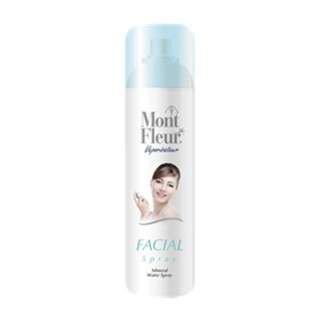 Mont Fleur Mineral Water Facial Spray Mist มองต์เฟลอ สเปรย์ น้ำแร่ เติมความชุ่มชื่นให้ผิวเปล่งปลั่งดูอ่อนเยาว์ 50ml.