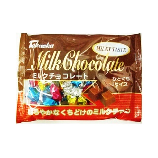 Takaoka Chocolate Milk Chocolate ฺ ช็อกโกแลตนมจากญี่ปุ่น180g