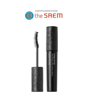 [THE SAEM] Silk Hair Color Gray Hair Mascara Brown Black 10ml  มาสคาร่า ผ้าไหม สีเทา สีน้ําตาล สีดํา สินค้าเกาหลีแท้ๆส่งตรงจากเกาหลี