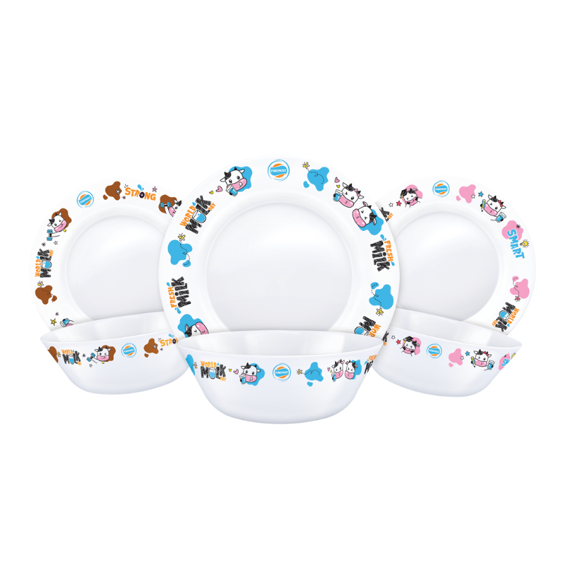 [1.- บาทสำหรับสมาชิก Mom's Club] Foremost Lovely Bowl Set ชุดจานชามโฟร์โมสต์สุดน่ารัก มูลค่า 119 บาท (คละลาย)