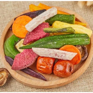 FRUIT and VEGETABLE chips ขนมผักผลไม้อบกรอบคุณประโยชน์12ชนิด